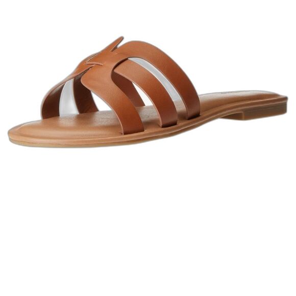 The Drop Faux Leather Brown Women's Size 13 H Sandal Flip Flops - Picture 5 of 11